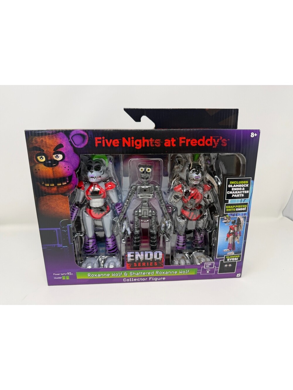 FNAF Endo Series Wave 3 ROXANNE WOLF & Shattered Figure Target Excl NEW